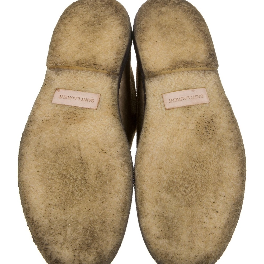 Saint Laurent Suede Ankle Lace-Up Boots (Chukkas) - Picture 5 of 5